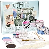 STMT D.I.Y. Custom Candles, Candle Maker Kit, DIY Candle Making Set, Make Your Own Candle Starter Kit for Kids, Ages 8+, Colors may vary
