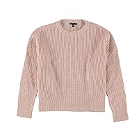 Eileen Fisher Womens Waffle Stitch Pullover Sweater