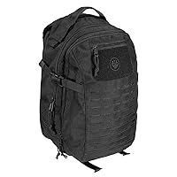 Beretta 29L Tactical High-Performance Medium-Sized Easy-Access DWR Backpack, Black, Large