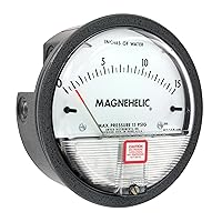 Dwyer® Magnehelic® Differential Pressure Gage, 2015,: 0-15