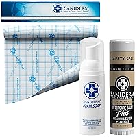 Saniderm Tattoo Aftercare (BUNDLE) – Personal Roll Tattoo Bandage + Foaming Tattoo Soap + Tattoo Aftercare Balm PLUS+
