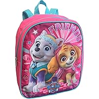 Ruz Paw Patrol Toddle Girl 12 Inch Mini Backpack (Pink-Blue)