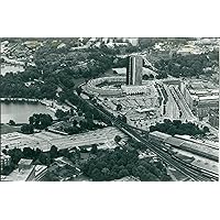 PickYourImage Aerial View of Nortull - Vintage Press Photo