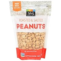 365 by Whole Foods Market, Peanuts Roasted And Salted, 16 Ounce