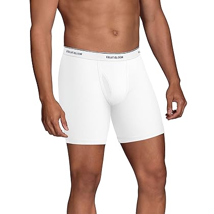 Fruit of the Loom Men's No Ride Up Boxer Brief
