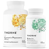 THORNE Overall Wellness Bundle - Curcumin Phytosome & Berberine - 30 to 60 Servings