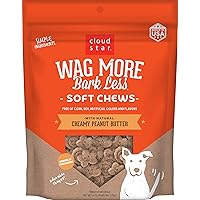 Cloud Star WagCloud Star Wag More Bark Less Original Soft & Chewy Dog Treats, Corn & Soy Free, Baked in USA More Bark Less Original Soft & Chewy Dog Treats
