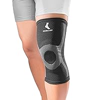 Premium Knee Support with Gel Pad, Black
