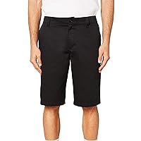 O'NEILL Mens Shorts Fixed Waist 22 Inch Black/Redwood Short 29
