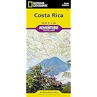 Costa Rica (National Geographic Adventure Map) Costa Rica (National Geographic Adventure Map) Map