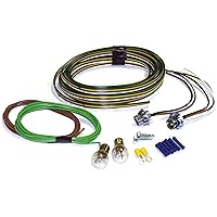 Blue Ox BX8869 Tail Light Wiring Kit, Bulb and Socket, Compatible with Most Vehicles