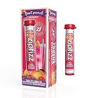 Zipfizz Energy Drink Mix, Electrolyte Hydration Powder with B12, Antioxidants, Electrolytes and Multi Vitamin, Fruit Punch (20 Count)