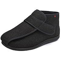 Women Men Adjustable Velco Extra Wide Shoes Swollen Feet Diabetic Edema Boots Slippers Indoor Outdoor Sandals Unisex Large Size 5-14