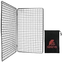 DZRZVD-The Bushcraft Backpacker's Grill Grate - Welded Stainless Steel Mesh (Camping Fire Rated)