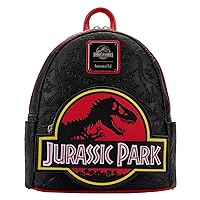 Loungefly Women's Universal Jurassic Park Logo Double Strap Shoulder Bag Purse