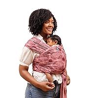 Moby x Petunia Pickle Bottom Wrap Baby Carrier | Evolution | Baby Wrap Carrier for Newborns & Infants | #1 Baby Wrap | Baby Gift | Keeps Baby Safe & Secure | Adjustable for All Body Types | Sunbeam