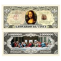 Set of 5 - Leonardo Davinci Million Dollar Bill