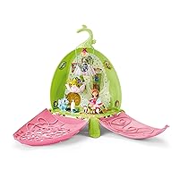 Schleich bayala 11-Piece Fairy Marween's Animal Playschool with Fairy and Baby Dragon Playset - Fairy Animal Playset with Magical Baby Pet Animals, Toys for Boys and Girls, Gift for Kids Age 5+