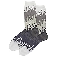 Hot Sox Women's Fun Conversation Starter Crew Socks-1 Pair Pack-Cool & Funny Gifts