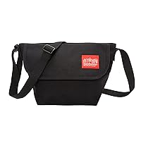 Manhattan Portage Mini NY Messenger Bag With Interior Zip Pocket And Spacious Compartment Water Resistant Cordura 1000D