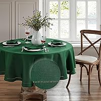 Elrene Home Fashions Alison Eyelet Border DesignFabric Tablecloth, 70