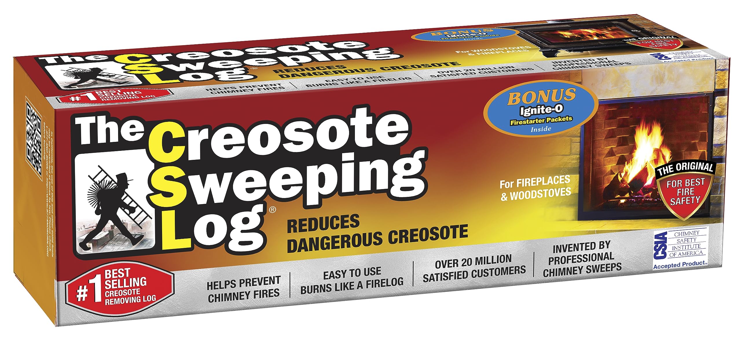 Creosote Sweeping Log Sweeping Log, Brown