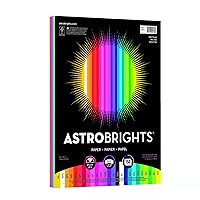Astrobrights Color Paper, 8.5” x 11”, 24 lb/89 gsm,