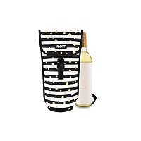 PackIt Freezable Wine Bag, Celebration Dot, Built with EcoFreeze Technology, Foldable, Reusable, Shoulder Strap with Buckle Closure, Perfect for Adults and Drinks On-the-Go