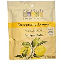 Aura CACIA Energizing Lemon Mineral Bath, 2.5 OZ