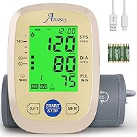 Blood Pressure Monitor, Blood Pressure Machine Upper Arm Large Cuff(8.7