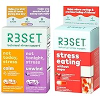 Day/Night Combo Pack (Focus/Sleep) Plus Stress Eating Supplements