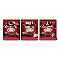 Hills Bros Instant Cappuccino Mix, Limited Edition Winter 3 Pack, 6 Oz, 3 Count