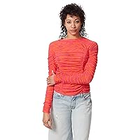 Circus NY Women's Imogen Ruched Long Sleeve Knit Top
