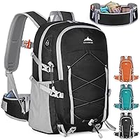 IGOLUMON Hiking Backpack 40L Packable Hiking Daypack for Men Women Waterproof Lightweight Foldable Camping Backpack