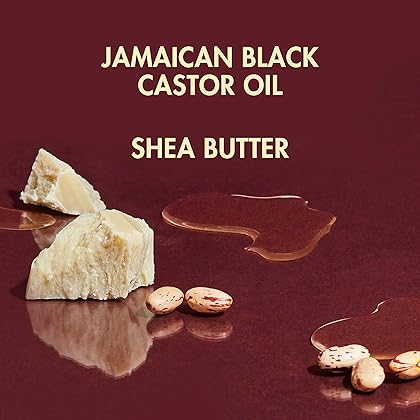 Shea Moisture Leave in Conditioner with Jamaican Black Castor Oil for Hair Growth, Strengthen & Restore, Vitamin E, Curly Hair Products Safe for use on Hair Color, 15 Oz