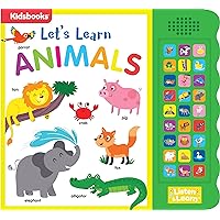 27-Button Sound Book Let's Learn Animals,English 27-Button Sound Book Let's Learn Animals,English Board book