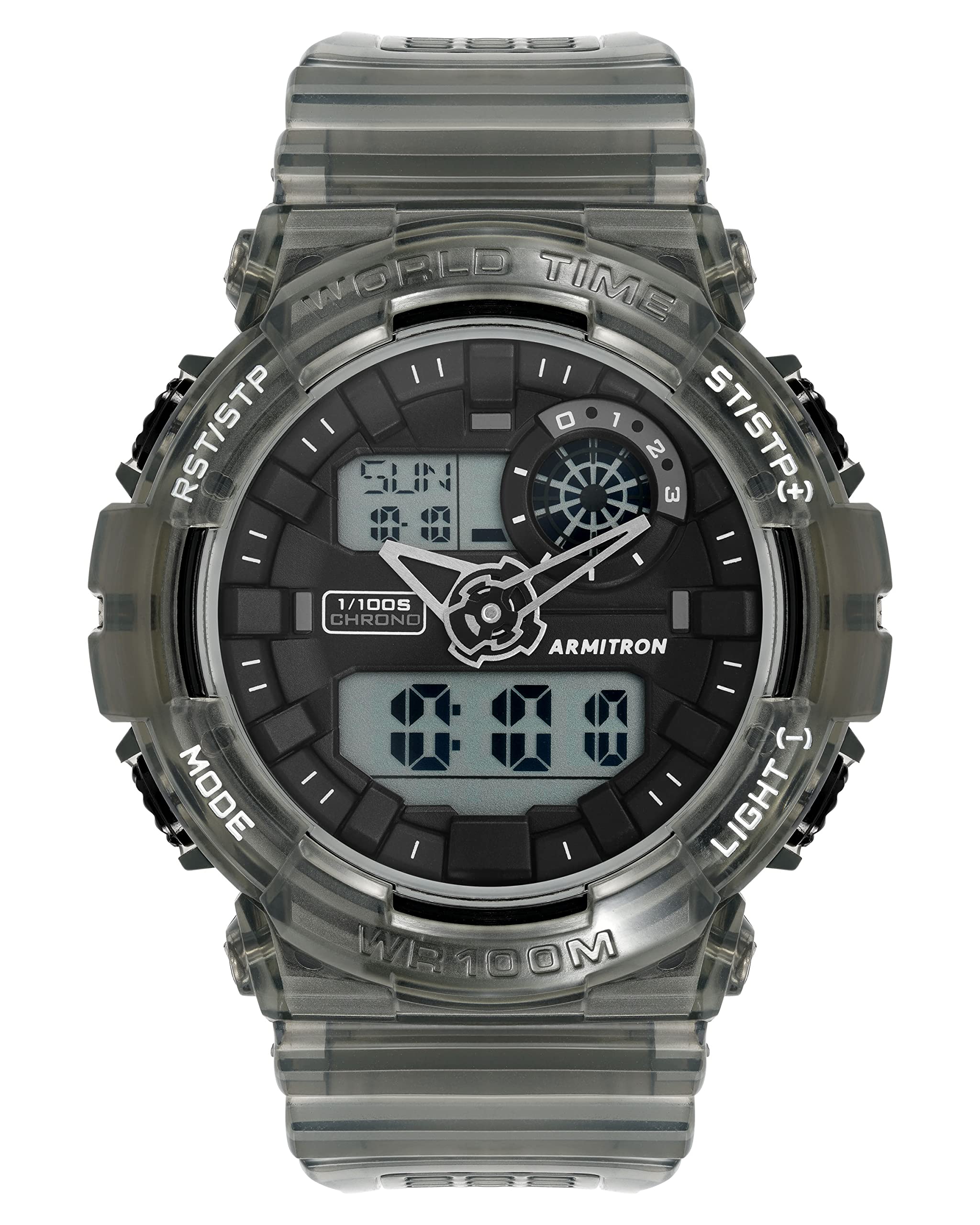 Armitron Sport Men's Analog-Digital Resin Strap Watch, 20/5445