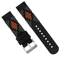 Barton Gaucho Leather Quick Release Watch Band Straps - Choose Color & Width - 18mm, 20mm, 22mm