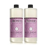 MRS. MEYER'S CLEAN DAY Multi-Surface Cleaner Concentrate, Use to Clean Floors, Tile, Counters, Peony, 32 fl. oz - Pack of 2