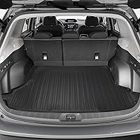 Premium Cargo Liner for Subaru Forester Not Equipped with Subwoofer 2019-2024 - 100% Protection - Custom Fit Car Trunk Mat - All-Season Black Cargo Mat - 3D Shaped Laser Measured Trunk Liners