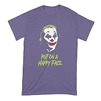 Joker Put on a Happy Face Tshirt Joker Joaquin Shirt Phoenix T Shirt