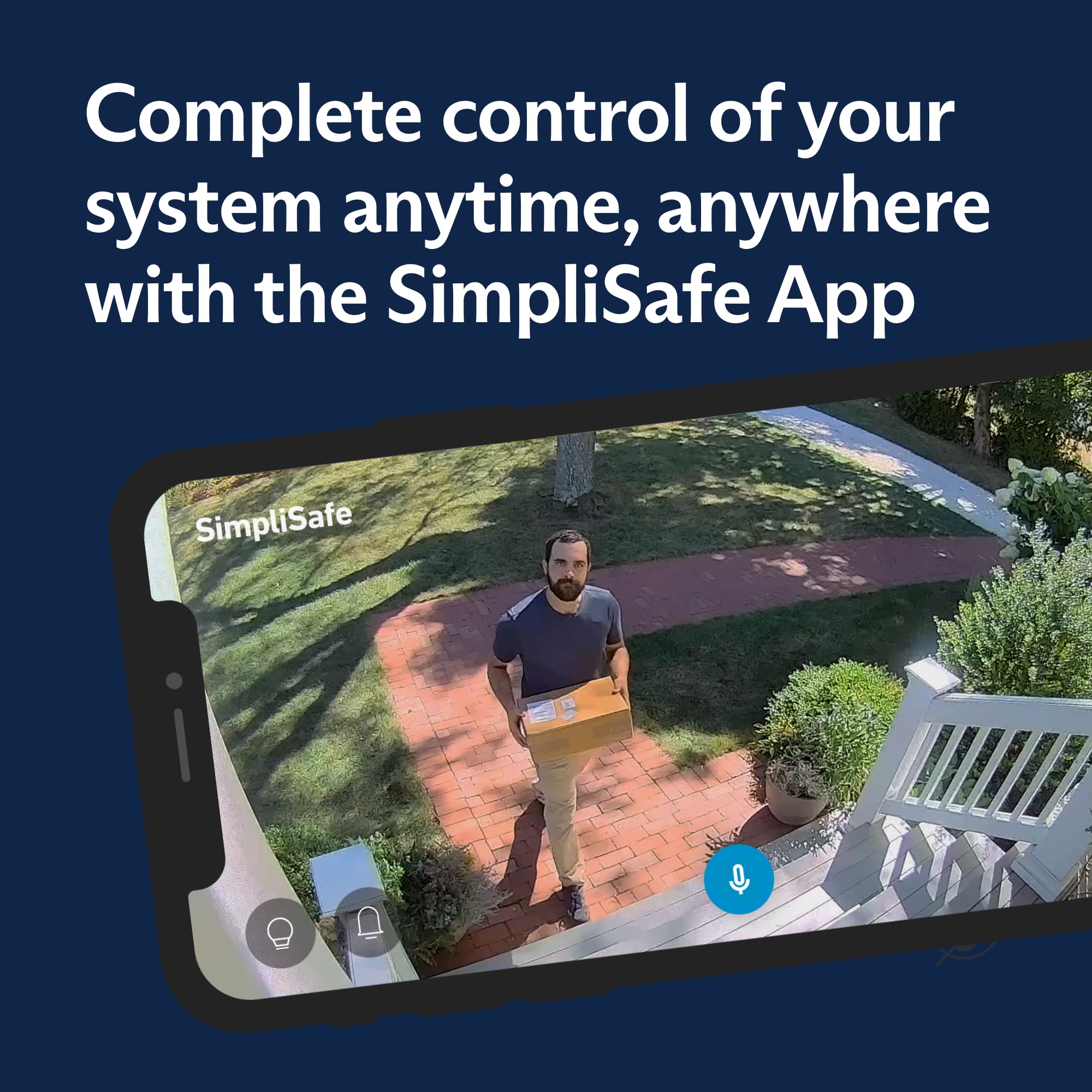 SimpliSafe Wireless Outdoor Security Camera,1080p, Motion only
