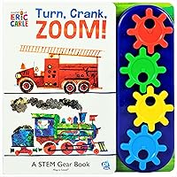 World of Eric Carle, Turn, Crank, Zoom! A STEM Gear Sound Book - PI Kids World of Eric Carle, Turn, Crank, Zoom! A STEM Gear Sound Book - PI Kids Board book