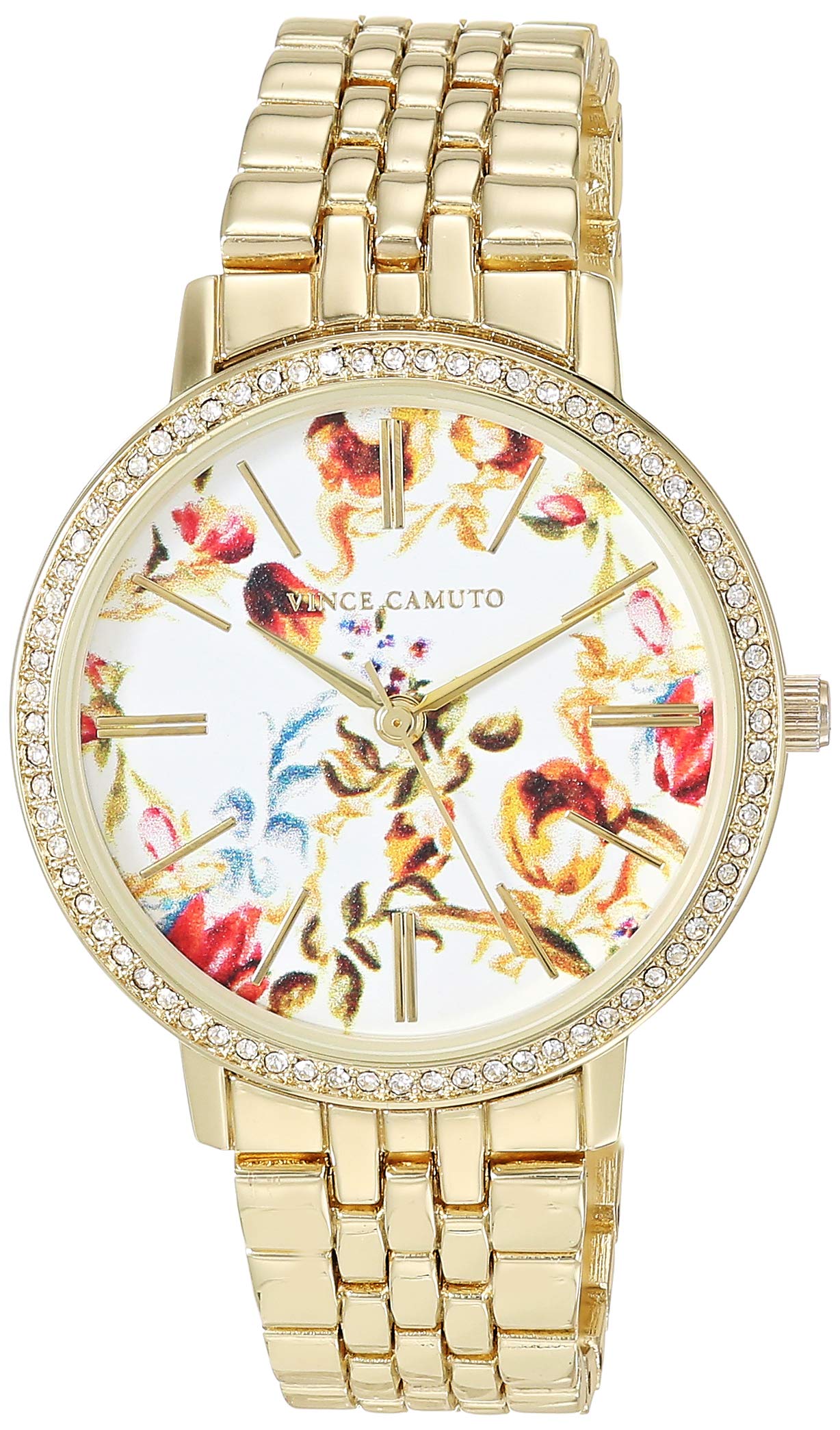 Vince Camuto Women's Crystal Accented Bracelet Watch