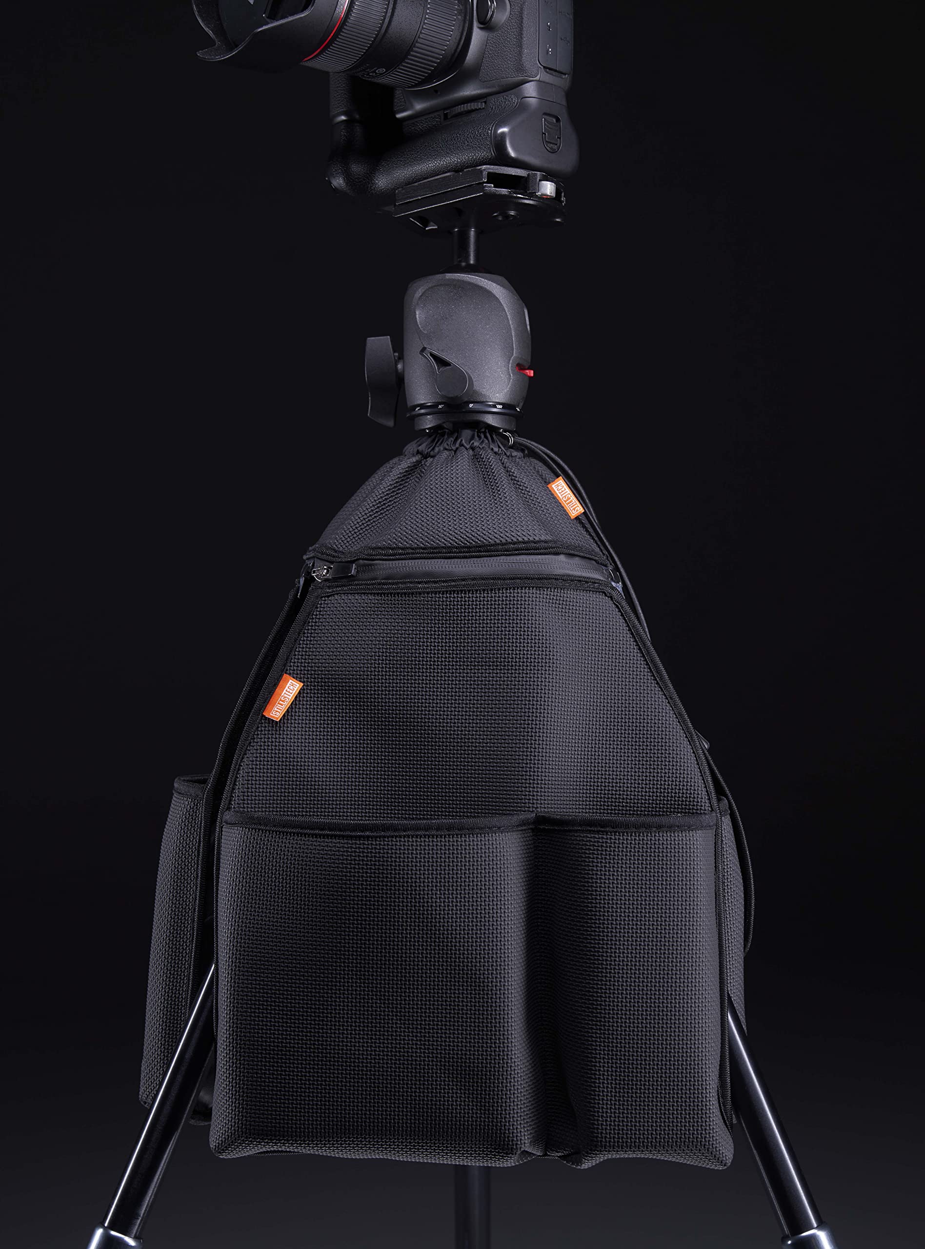 STILLSTECH TRIPBAG Tripod Gadget Carry Bag One Size Fits Most Tripod, Black (TBKS)