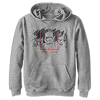 STAR WARS Boy's The Rise of Skywalker Stormtrooper Smudge Pull Over Hoodie