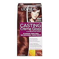 L'Oreal Healthy Look Creme Gloss Hair Color, 4RR Vibrant Dark Auburn, Sweet Cherry