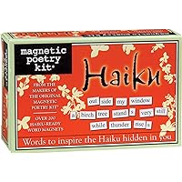 Magnetic Poetry - Haiku Kit - Words for Refrigerator - Write Poems and Letters on The Fridge - Made in The USA