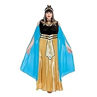 Dreamgirl Adult Cleopatra Costume for Women, Egyptian Goddess Halloween Costume