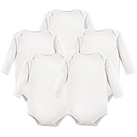 Hudson Baby unisex-baby Cotton Long-sleeve Bodysuits
